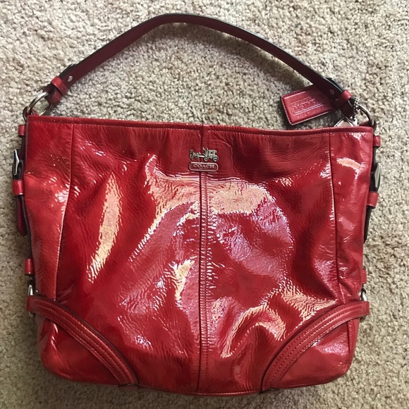 Coach Zoe patent leather Hobo - Picture 5 of 6